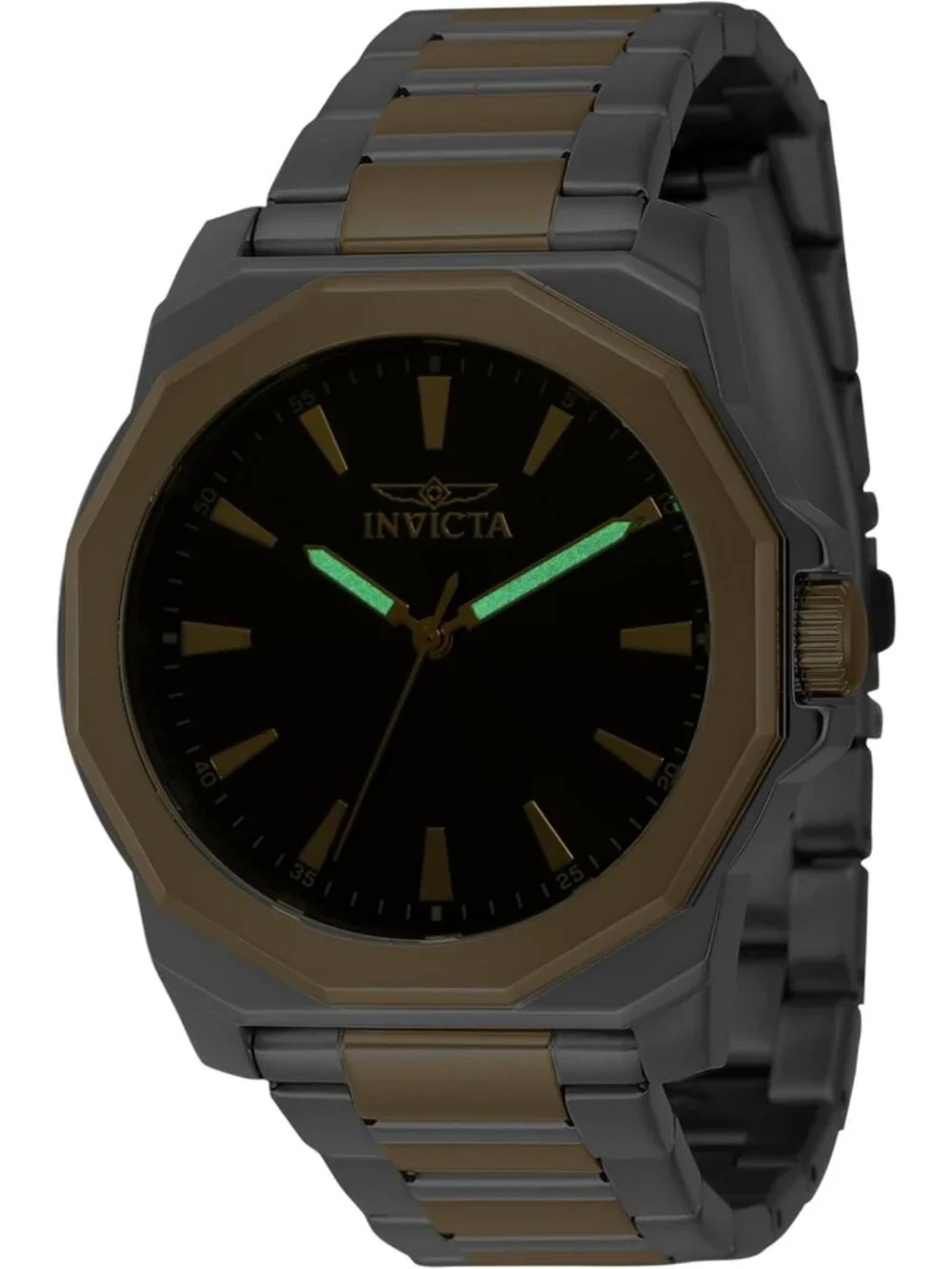 Stylish Men's 42mm Stainless Steel Quartz Watch - Sporty & Durable Timepiece